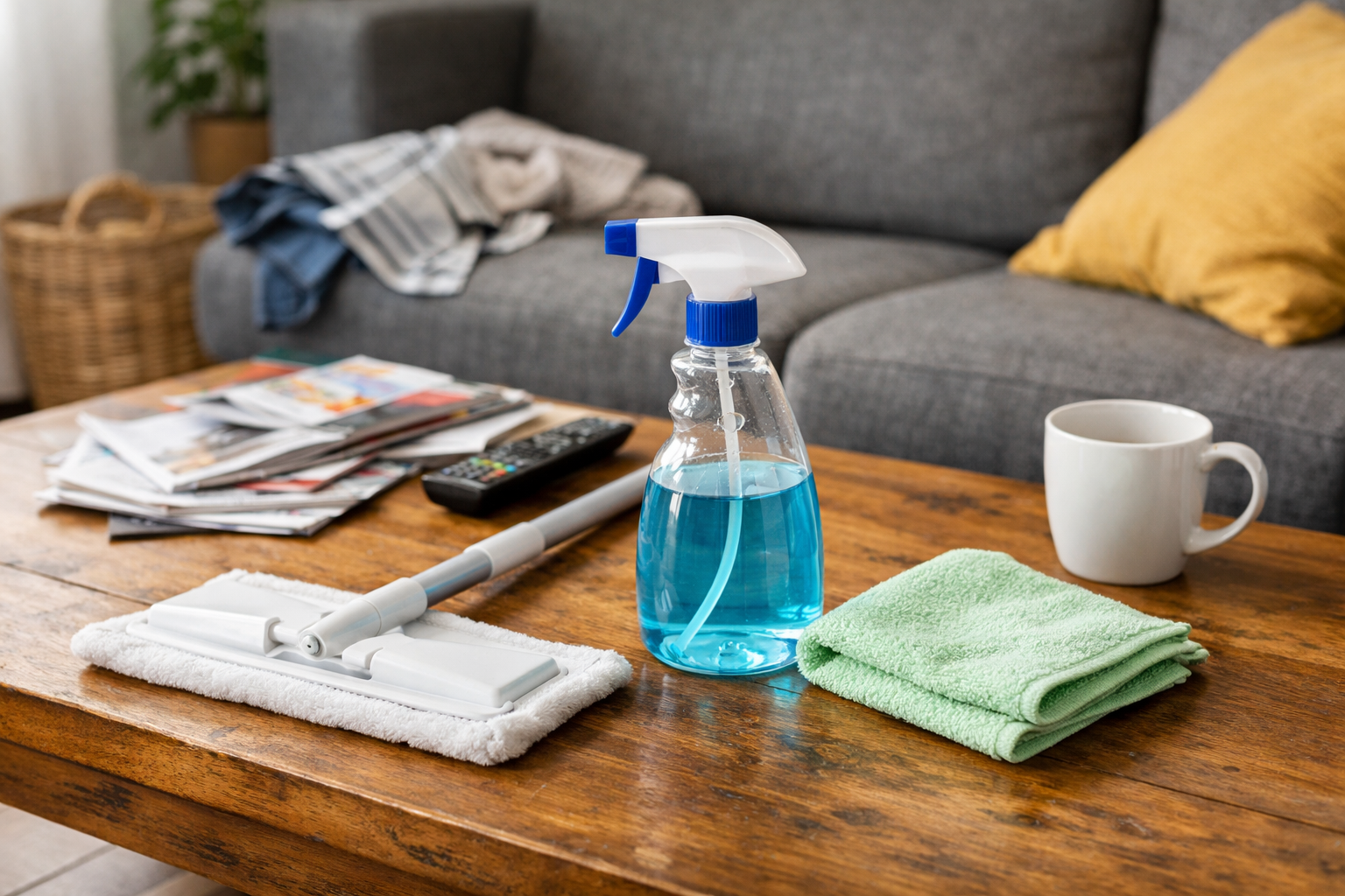 掃除が続かない人のための掃除習慣イメージ